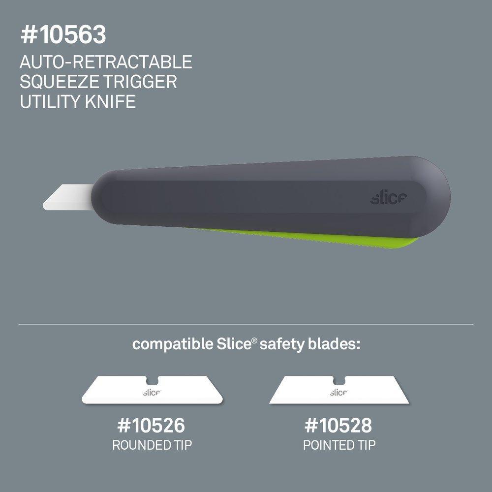 Slice Squeeze Trigger Utility Knife (Industrial Safety Cutter) - Image 4