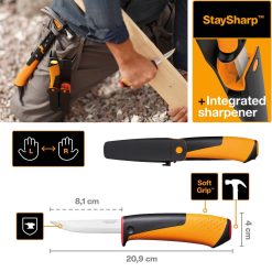 Fiskars Craftman's Knife with Sharpener