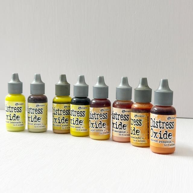 Ranger Ink Tim Holtz Distress Oxide Reinkers - Yellows and Oranges