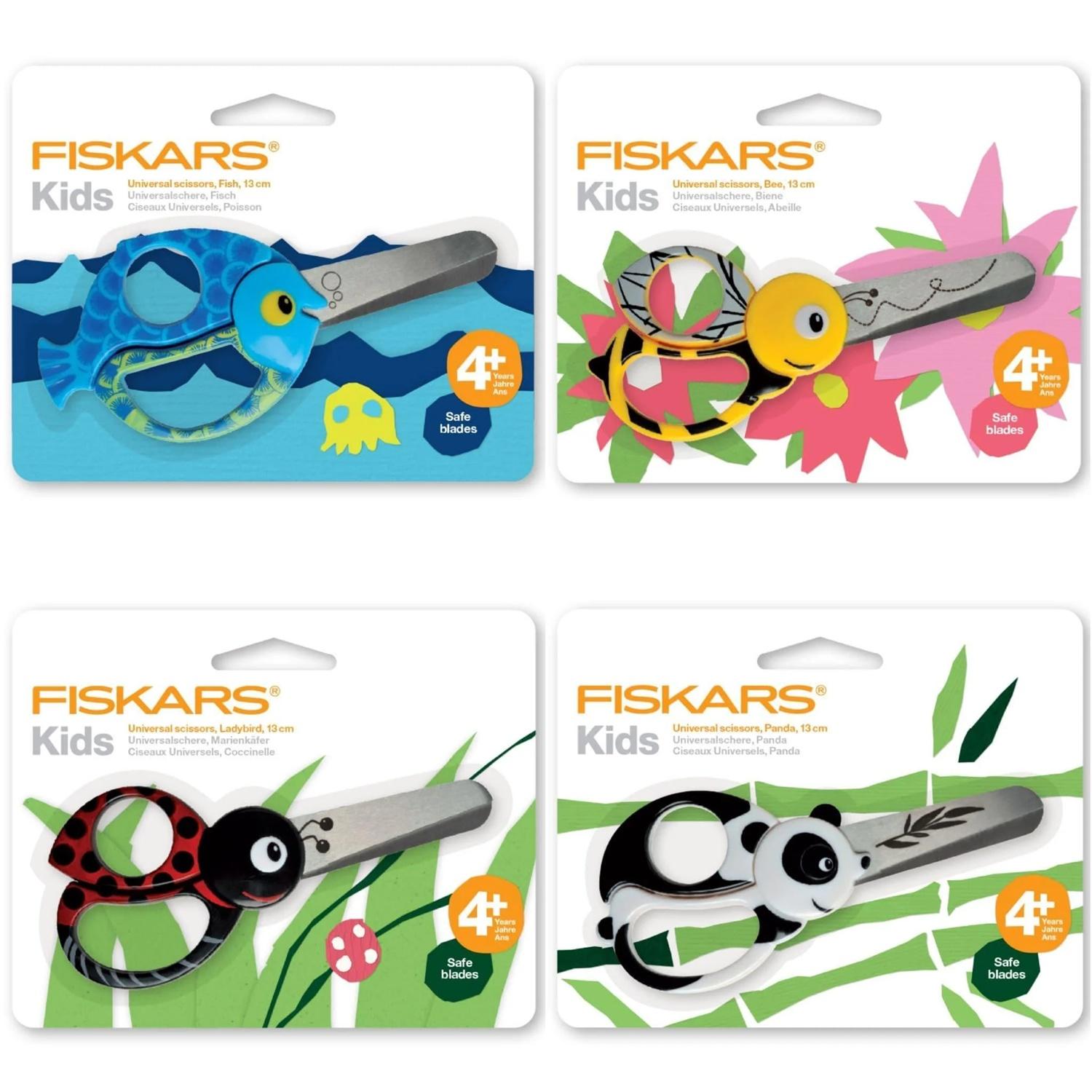 Fiskars Animals Kids Scissors 13 cm (for 5+ Years) - Image 2