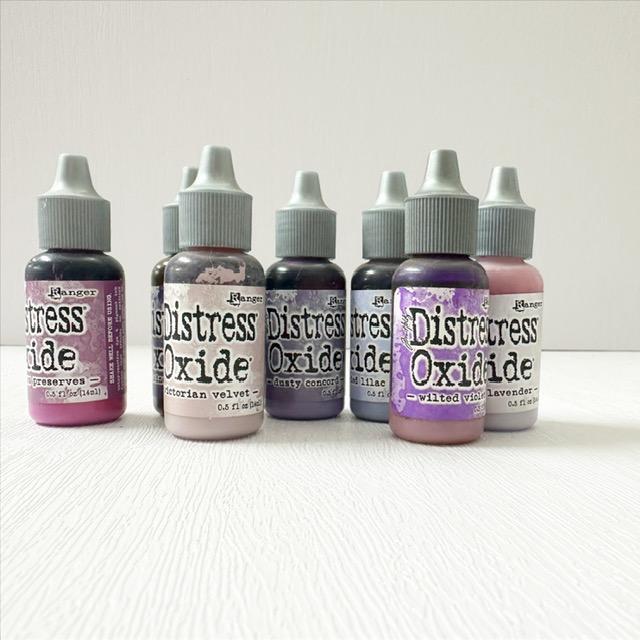 Ranger Ink Tim Holtz Distress Oxide Reinkers - Purples