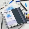 Canson Montval Cloth Bound Watercolor Paper Spiral Bound Art Book