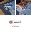 Fiskars Trigger Rotary Cutter - 45mm (For Sewing, Patchwork and Papercraft Projects)