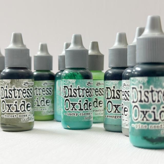 Ranger Ink Tim Holtz Distress Oxide Reinkers - Greens - Image 5